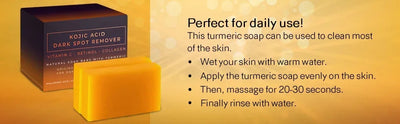 Kojic Acid Dark Spot Remover Whitening Soap Handmade