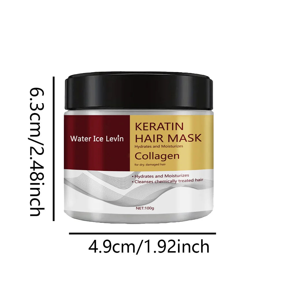 Collagen Keratin Hair Mask Dual Oil Control Moisturizer