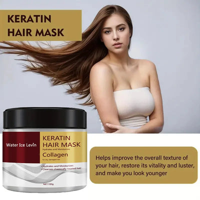 Collagen Keratin Hair Mask Dual Oil Control Moisturizer
