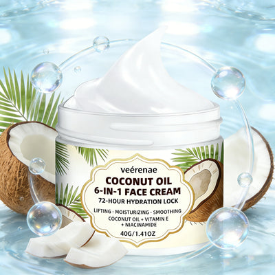 veérenae COCONUT OIL 6-IN-1 FACE CREAM