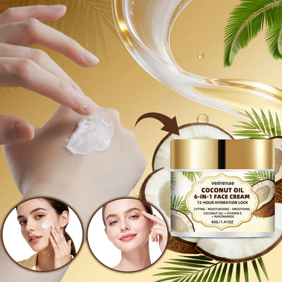 veérenae COCONUT OIL 6-IN-1 FACE CREAM