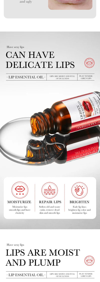 Lip Booster Plumping Serum Oil Hyaluronic