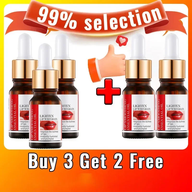 Lip Booster Plumping Serum Oil Hyaluronic