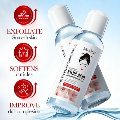 SADOER Kojic Acid Whitening Face Lotion Anti-Freckle Moisturizing
