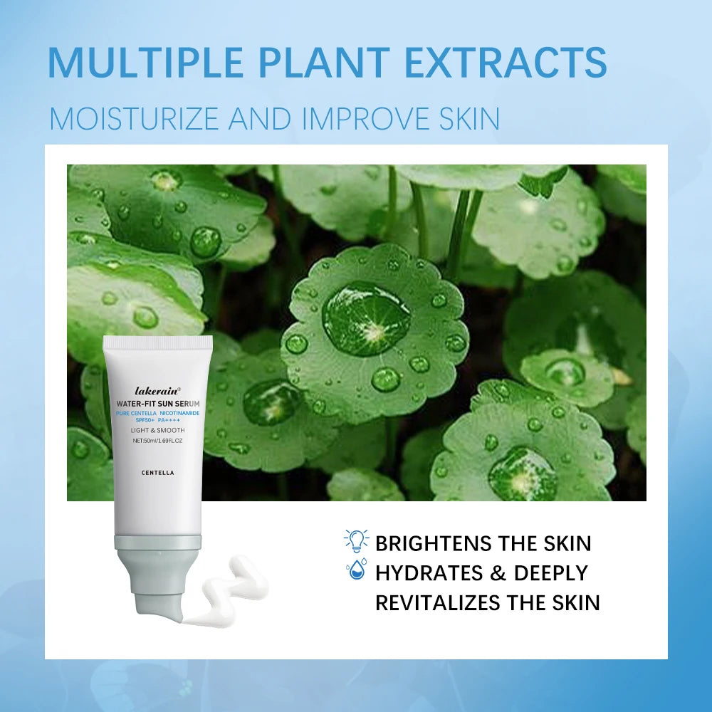 SPF50 Facial Centella Sunscreen Protector Solar Sunblock
