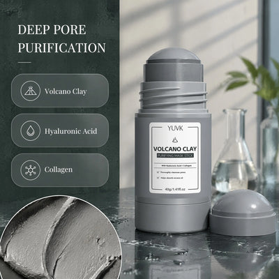 YUVK Volcanic Clay Moisturizing Cleansing Mask