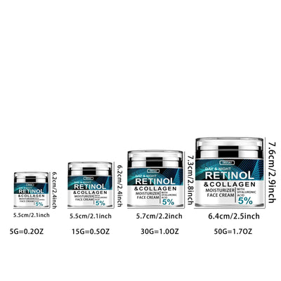 Collagen Retinol Hyaluronic Acid Cream and Retinol