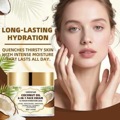 veérenae COCONUT OIL 6-IN-1 FACE CREAM