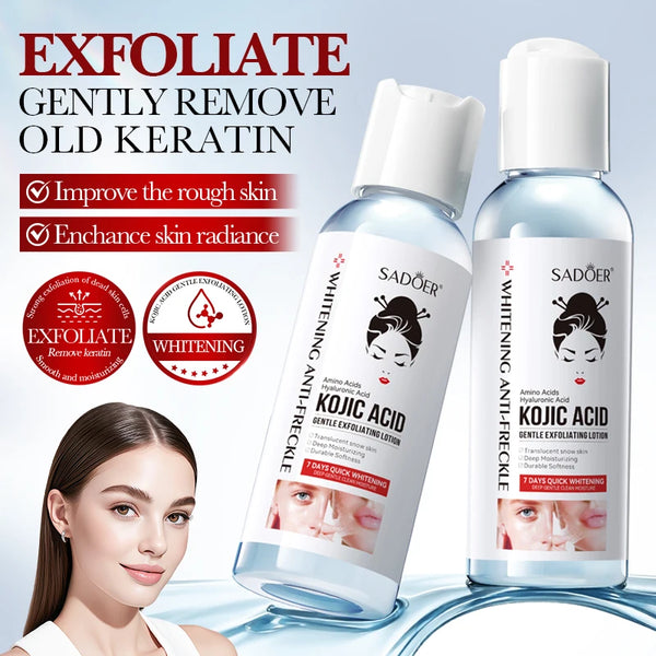 SADOER Kojic Acid Whitening Face Lotion Anti-Freckle Moisturizing
