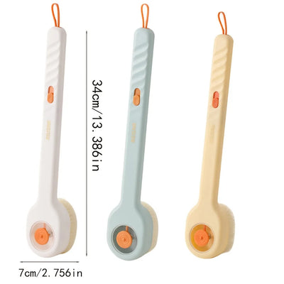 1pc Liquid Filled Soft Long Handle Hair