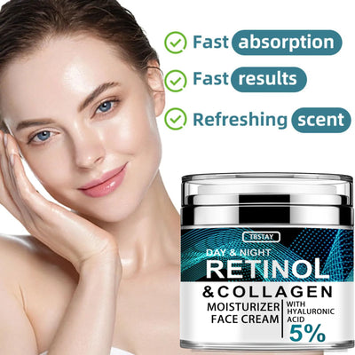 Collagen Retinol Hyaluronic Acid Cream and Retinol