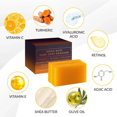 Kojic Acid Dark Spot Remover Whitening Soap Handmade