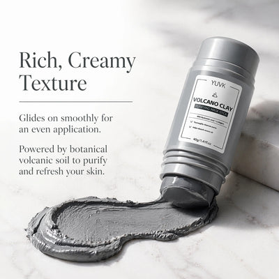 YUVK Volcanic Clay Moisturizing Cleansing Mask