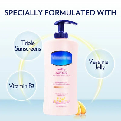 Vaseline Nicotinamide Whitening Body Lotion Skin Care