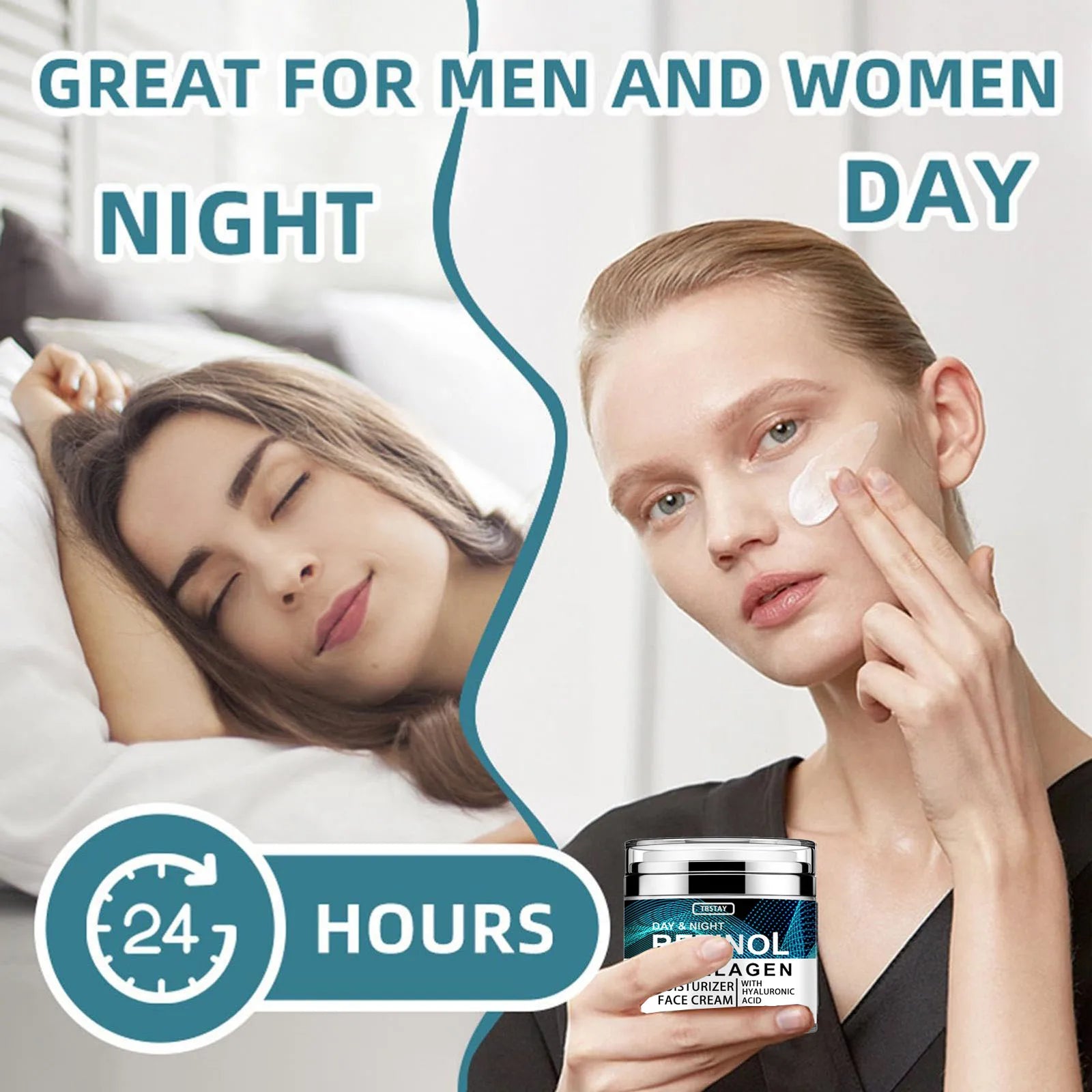 Collagen Retinol Hyaluronic Acid Cream and Retinol
